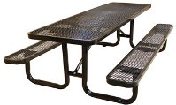 TP1661016 72in. Rectangular Expanded Metal Table