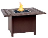 Model W65M742-W03343FP Square Fire Pit w/42 in. Square Cast Top